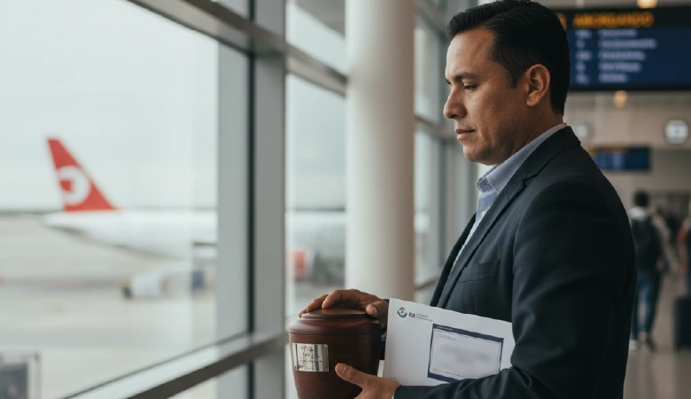Transporting Cremated Remains by Air from Mérida